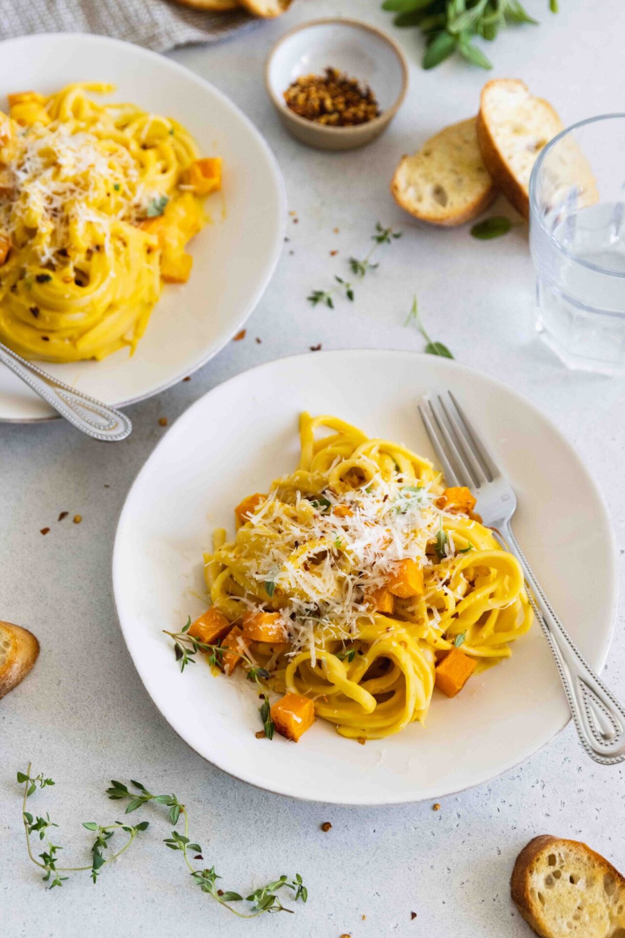 Roasted Butternut Squash Pasta - Recipe photo by Chef Ani