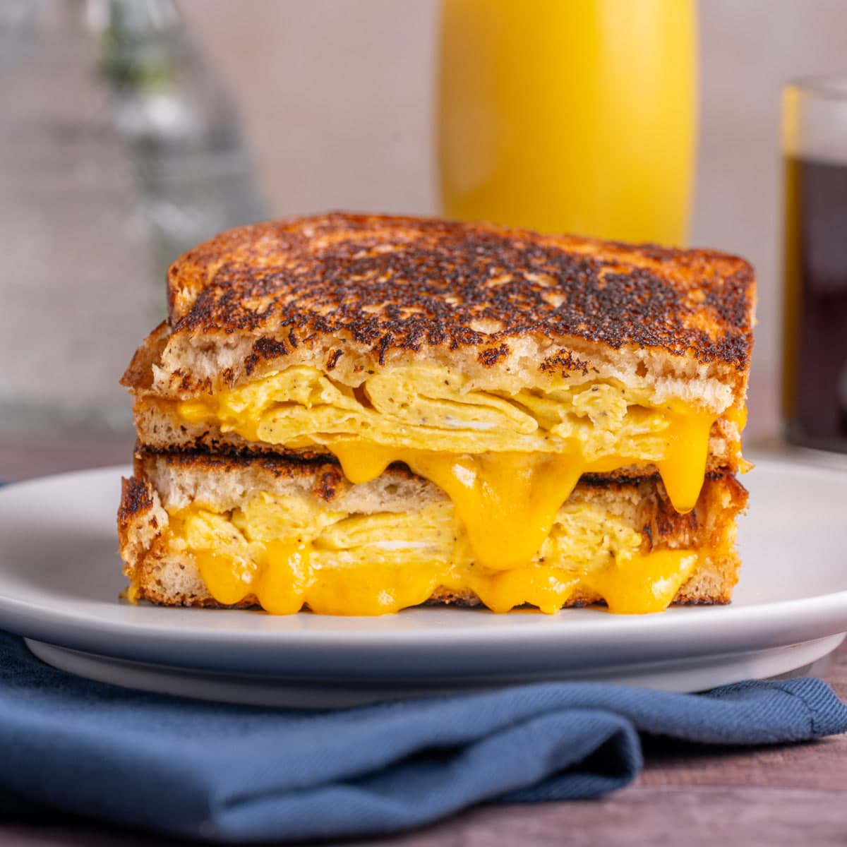 Simple Scrambled Egg Sandwich - Recipe photo by marleysmenu