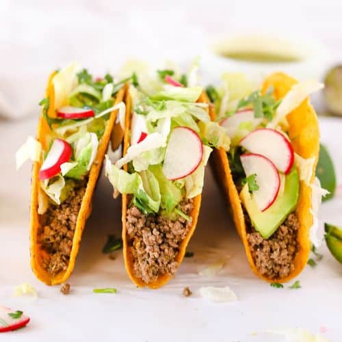 Nightshade-Free Ground Beef Tacos - Recipe photo by WellnessTrickle