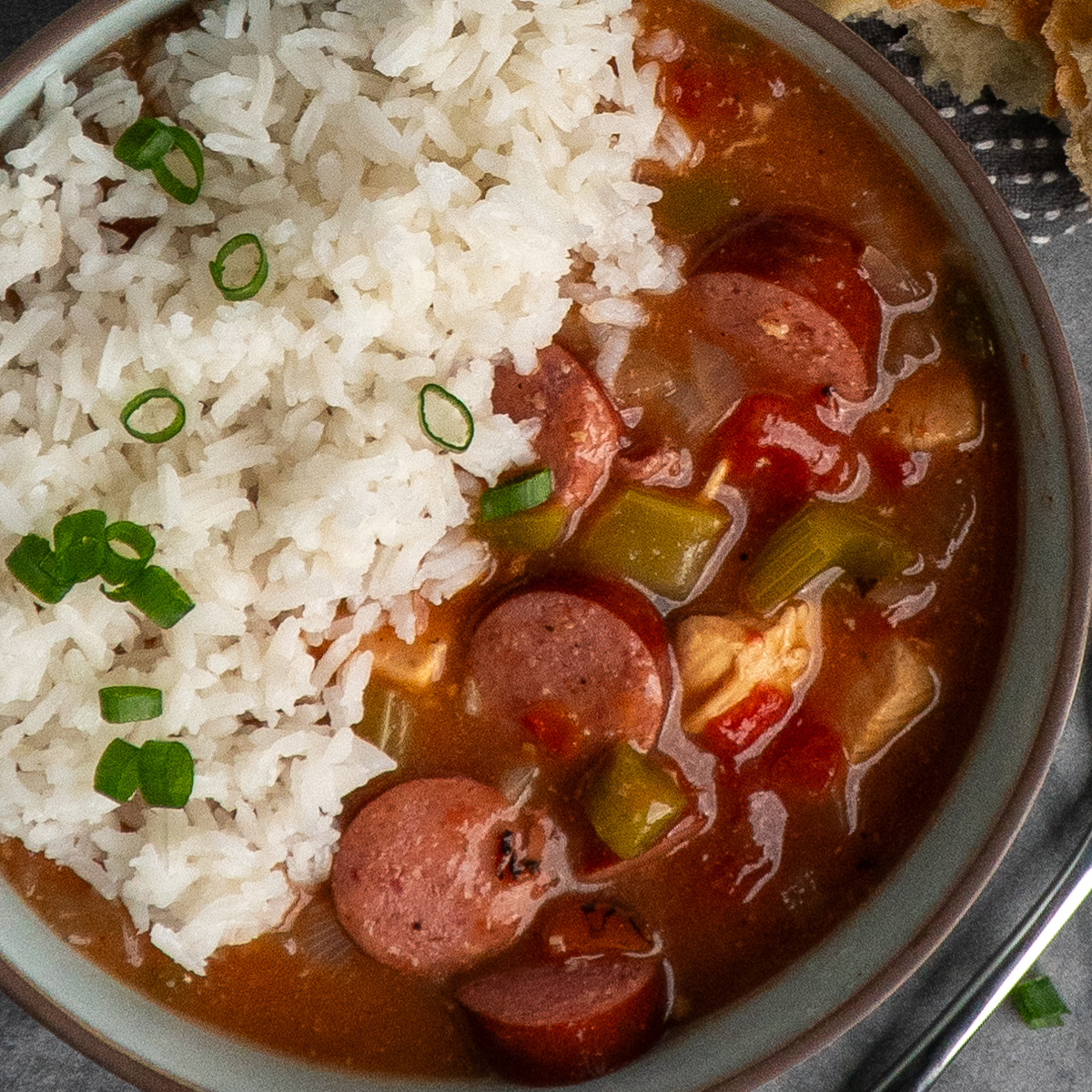 Slow Cooker Gumbo with Chicken - Recipe photo by SlowCookerMeals