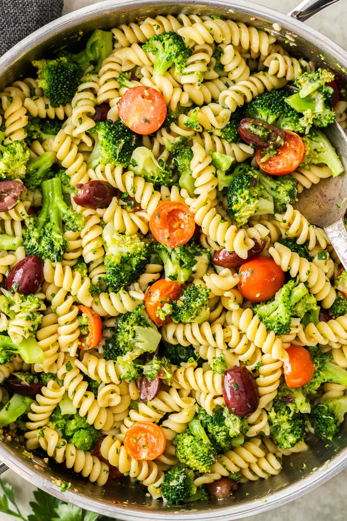 Broccoli and Tomato Pasta - Recipe photo by itsnotcomplicatedrecipes