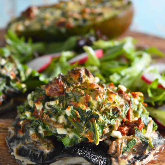 Protein Packed Stuffed Mushrooms - Recipe photo by Mummys FastandEasy