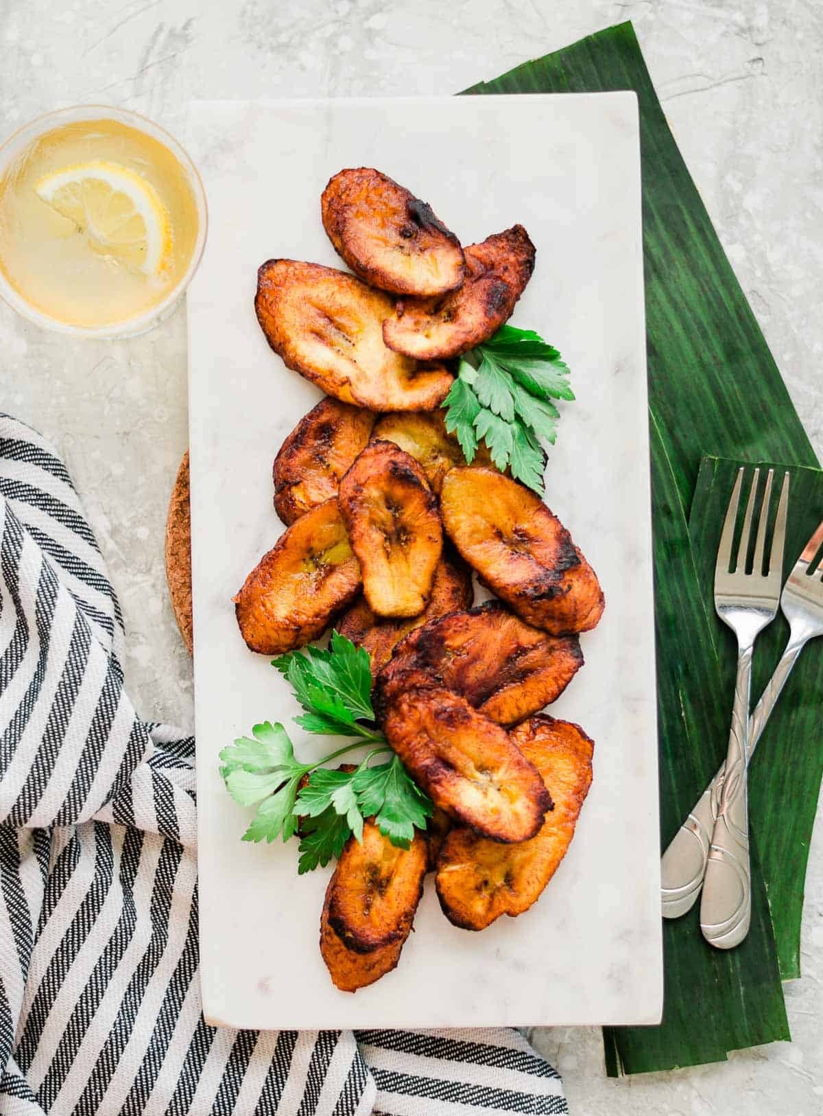 Fried Sweet Plantains (Maduros) - Recipe photo by A Latin Flair