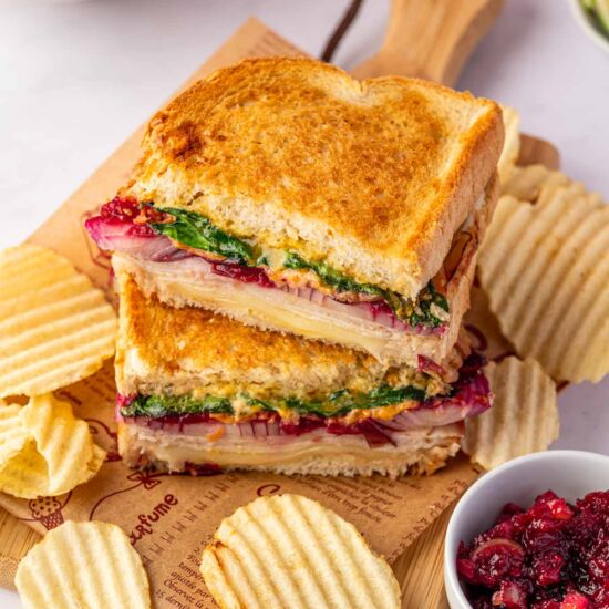 Turkey Melt Sandwich (Airfryer) - Recipe photo by Abi Thiya