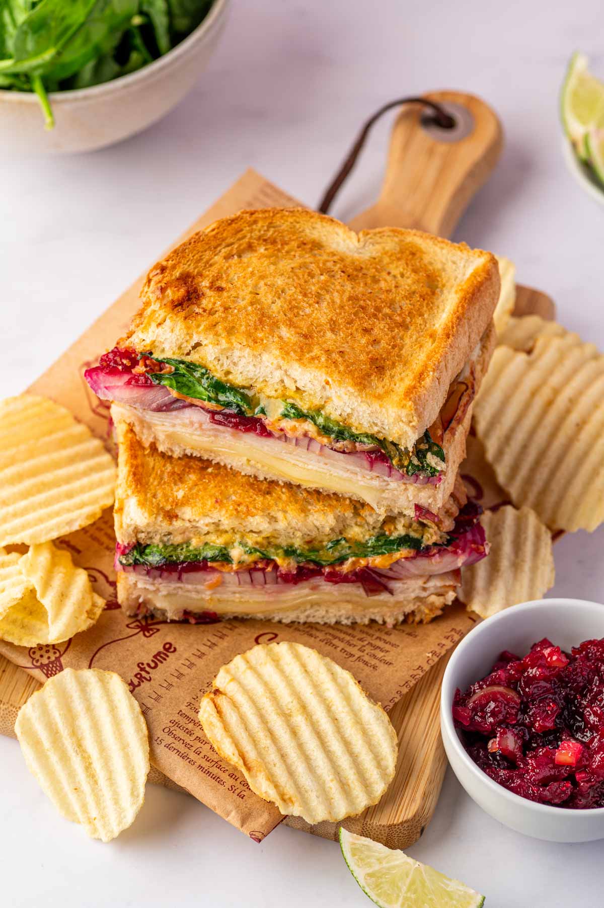 Turkey Melt Sandwich (Airfryer) - Recipe photo by Abi Thiya