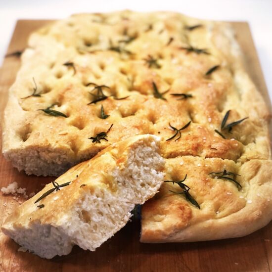 Easy Tuscan Focaccia - Recipe photo by Keeping It Simple Italian