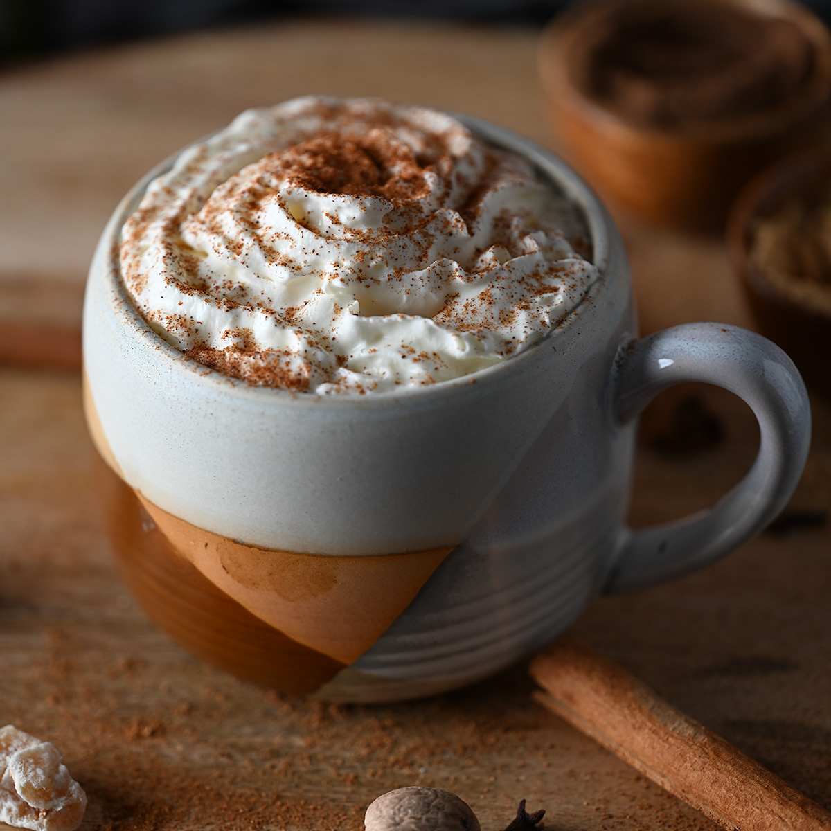 Pumpkin Spice Hot Chocolate - Recipe photo by cocoacookbook