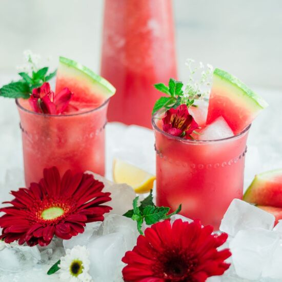 Watermelon Agua Fresca - Recipe photo by A Latin Flair