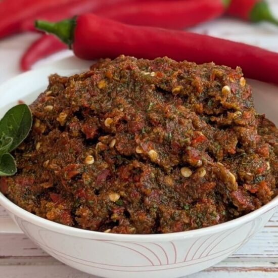Adjika (Georgian Spice Paste) - Recipe photo by inspirationsforall.com