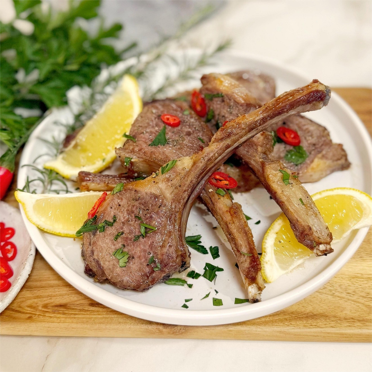 Air Fryer Lamb Chops - Recipe photo by chef not required