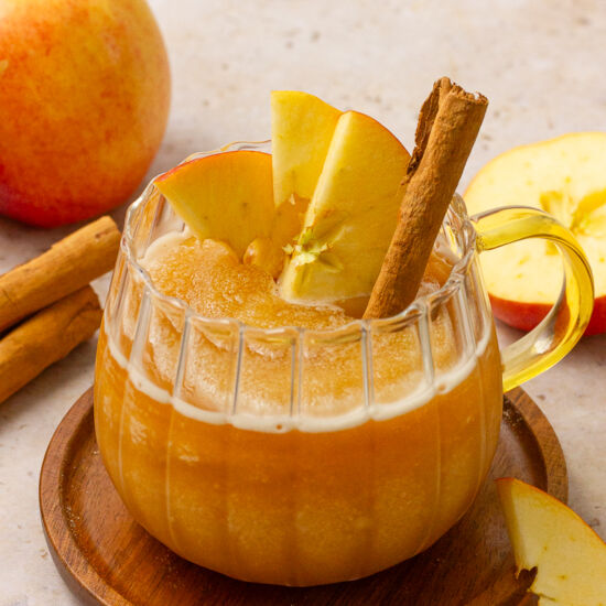 Apple Cider Slushie (Non-alcoholic) - Recipe photo by healthdownsouth