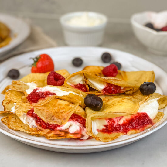 Swedish Pancakes (Crepes) - Recipe photo by Riktiga recept