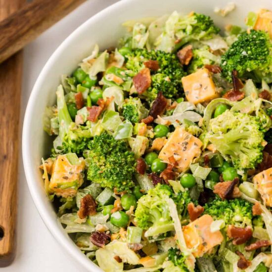 Broccoli Bacon Salad - Recipe photo by livingchirpy