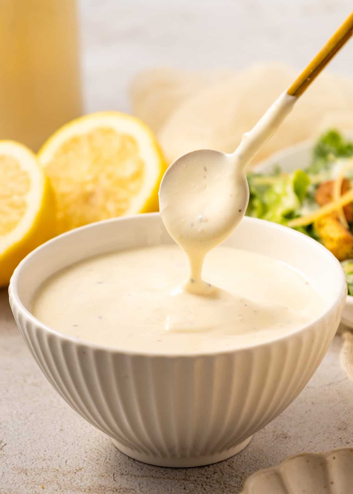 Caesar Dressing - Recipe photo by livingchirpy