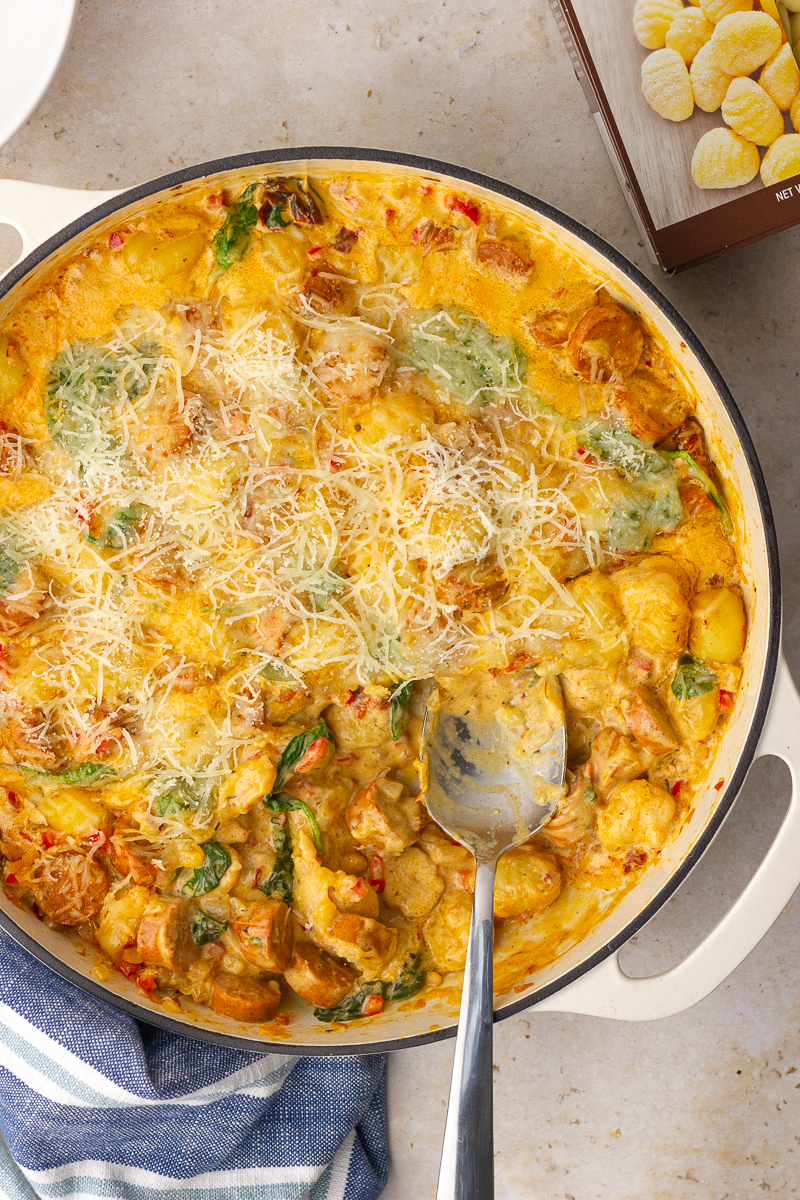 Cajun Gnocchi Skillet - Recipe photo by healthdownsouth