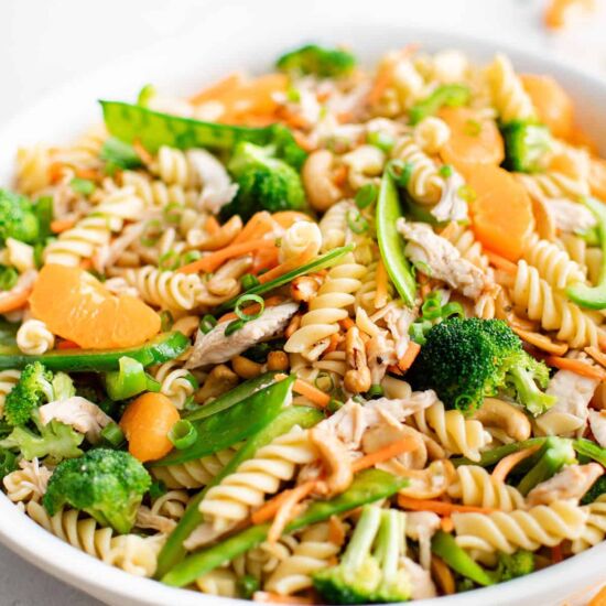 Cashew Chicken Pasta Salad - Recipe photo by TheSaltyMarshmallow