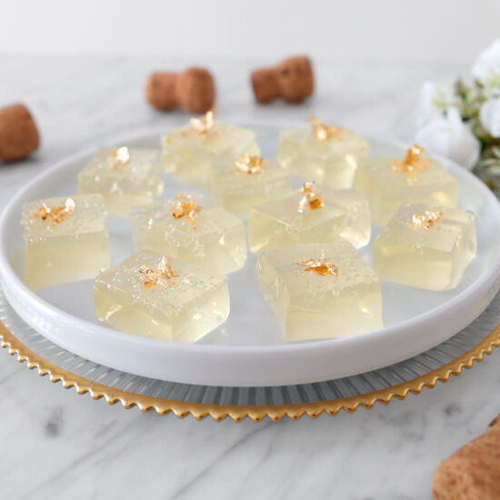 Champagne Jello Shots - Recipe photo by jellojoy