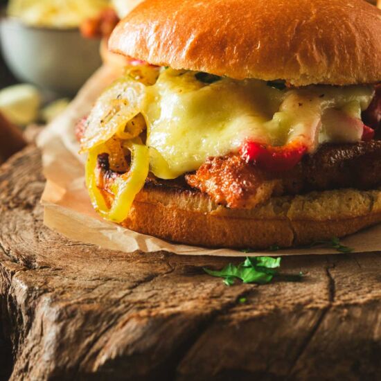Chicken Schnitzel Sandwich - Recipe photo by peasantsdaughter