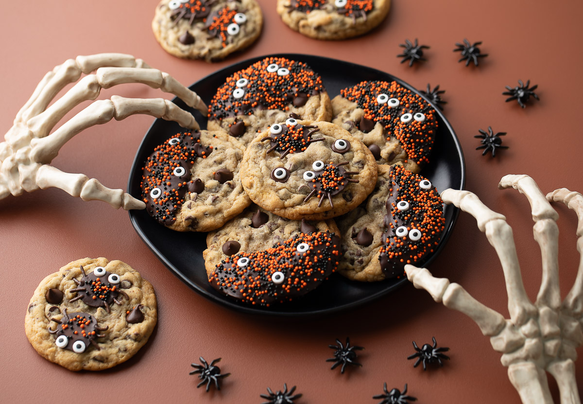 Halloween Sprinkle Cookies - Recipe photo by peasandcrayons