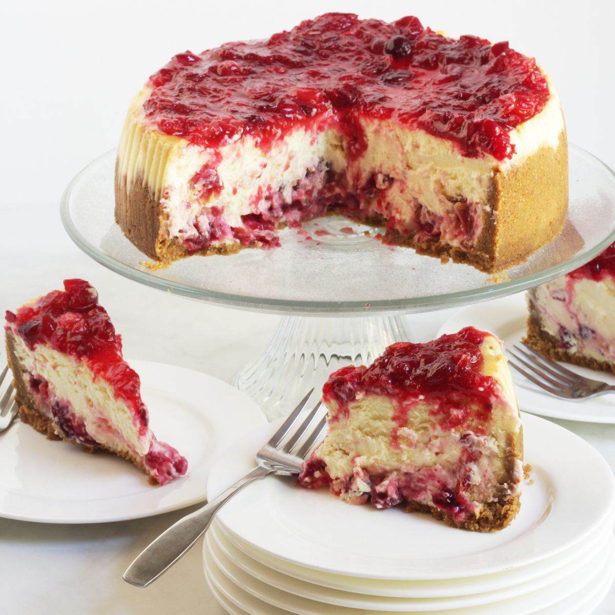 Cranberry Cheesecake - Recipe photo by Cathys Gluten Free