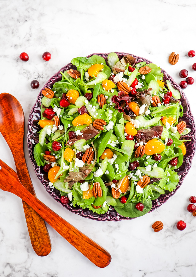 Cranberry Citrus Salad with Pecans - Recipe photo by DelightfulEMade