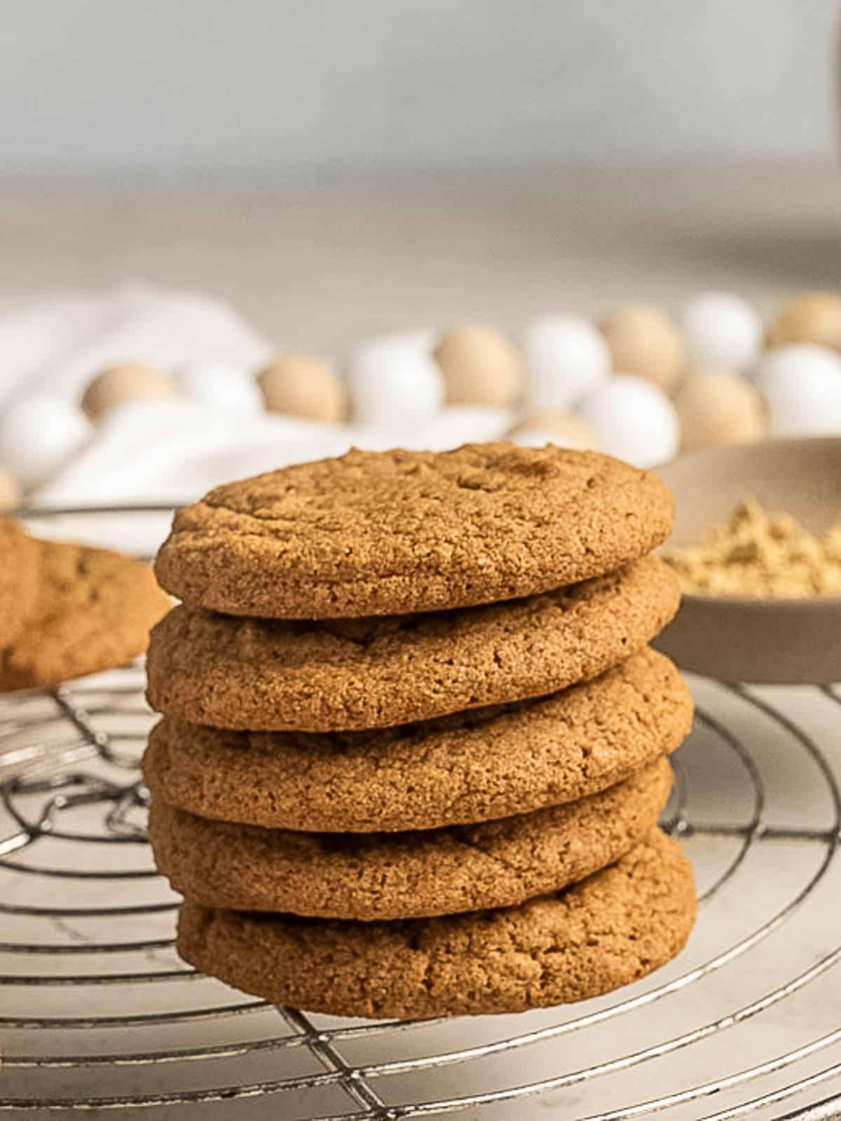 Gluten Free Ginger Snaps - Recipe photo by peelwithzeal