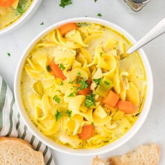 Grandma’s Chicken Noodle Soup - Recipe photo by southern food and fun