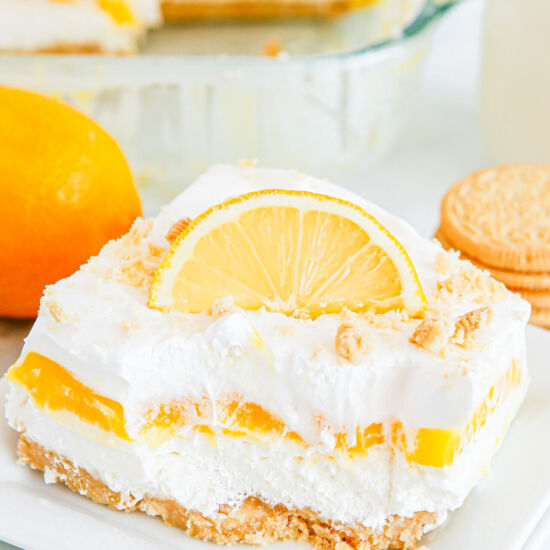 Lemon Lush Delight - Recipe photo by WonkyWonderful