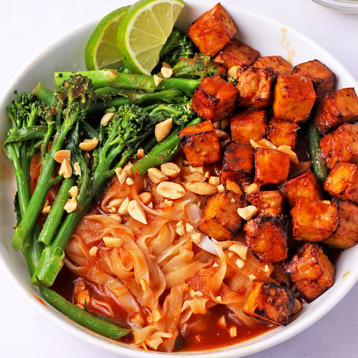 Lemongrass Tofu Noodle Bowls - Recipe photo by veganwithgusto
