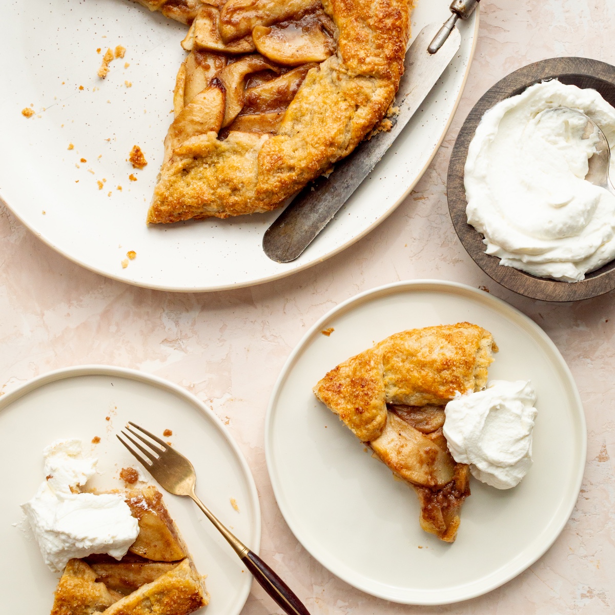 Warm Apple Crostata - Recipe photo by LittleBlackSkillet