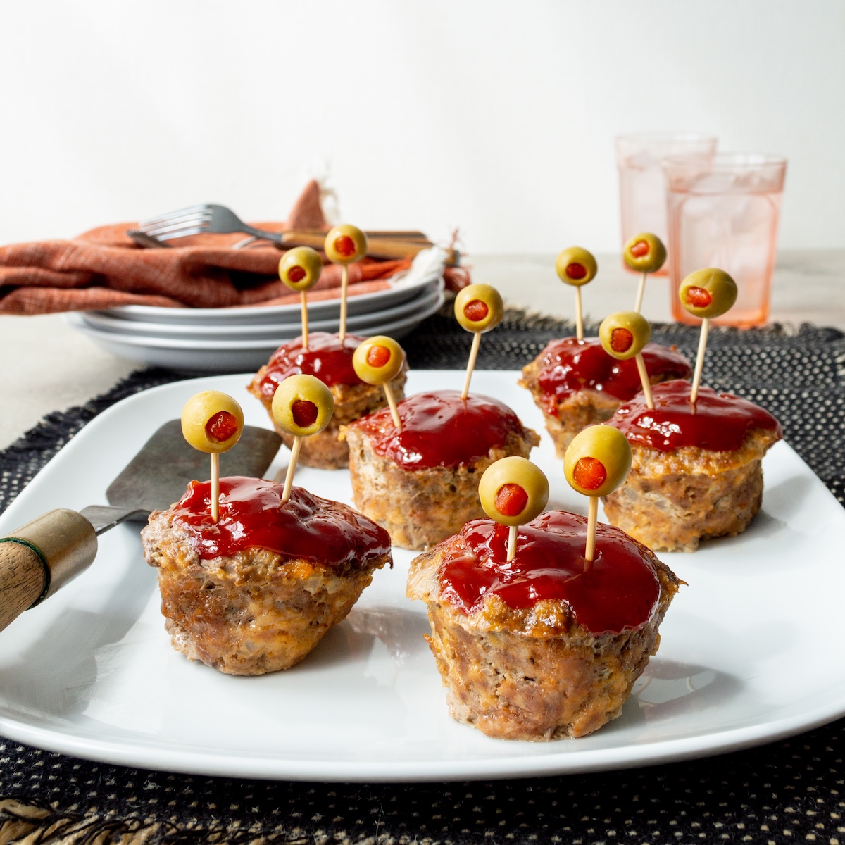 Mini Monster Meatloaf - Recipe photo by LittleBlackSkillet