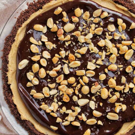 Peanut Butter & Chocolate Pie - Recipe photo by homebodyeats