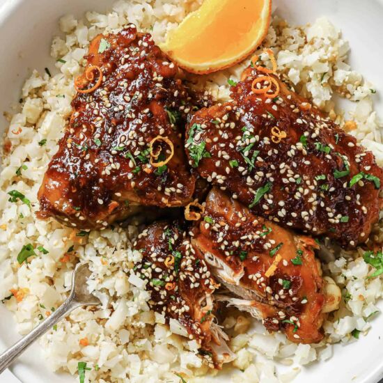 Paleo Orange Chicken - Recipe photo by The Endless Meal