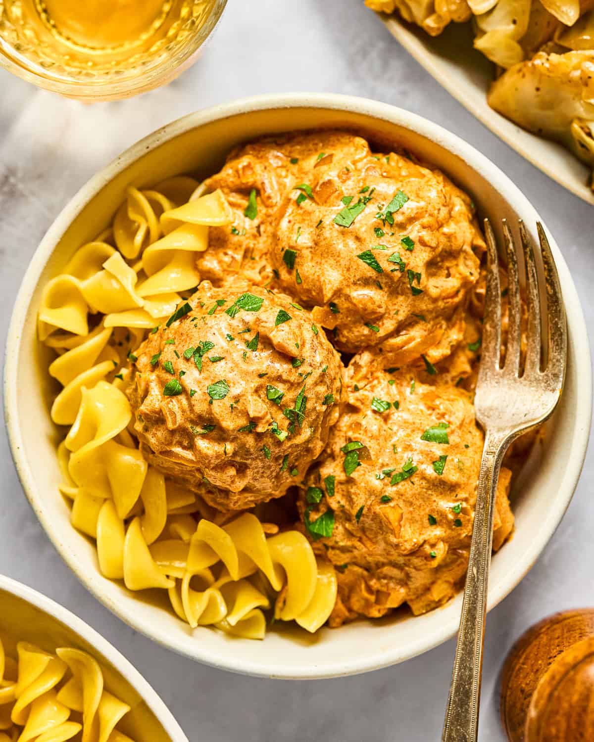 Paprikash Chicken Meatballs - Recipe photo by Easy Chicken Recipes