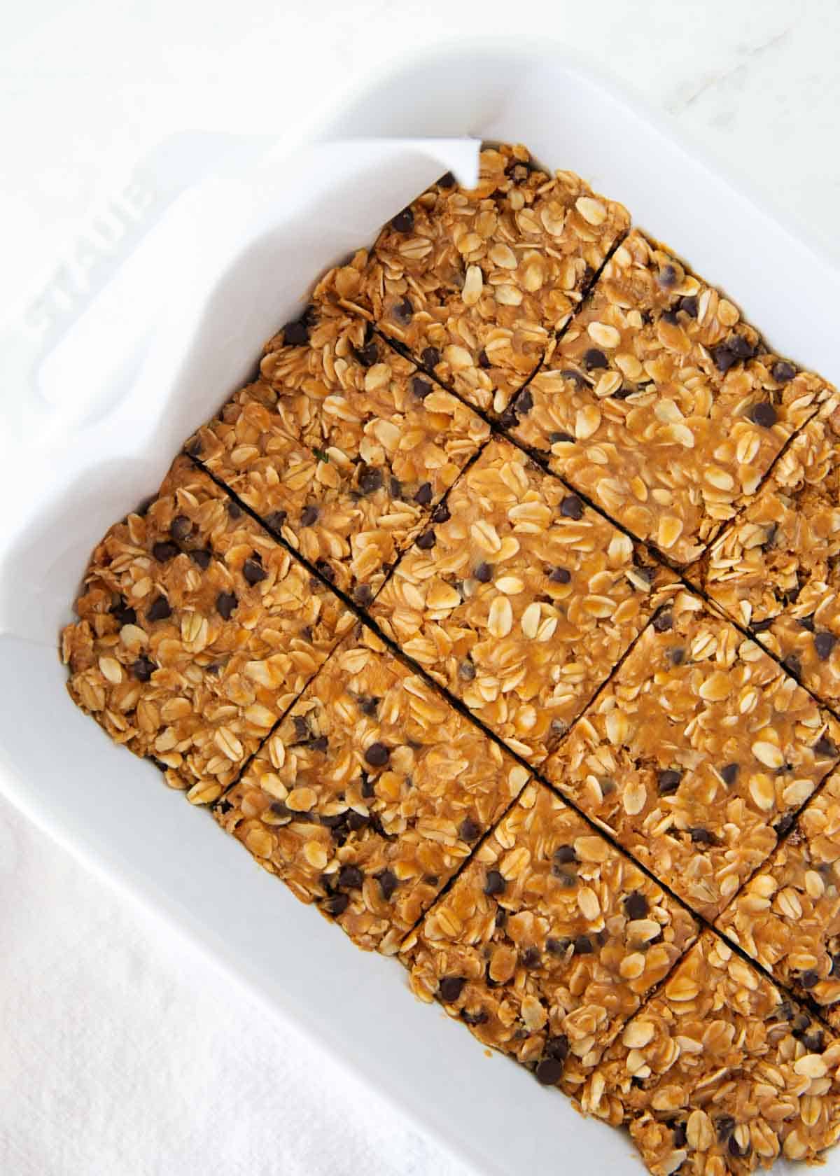 No-Bake Peanut Butter Oatmeal Bars - Recipe photo by I Heart Naptime