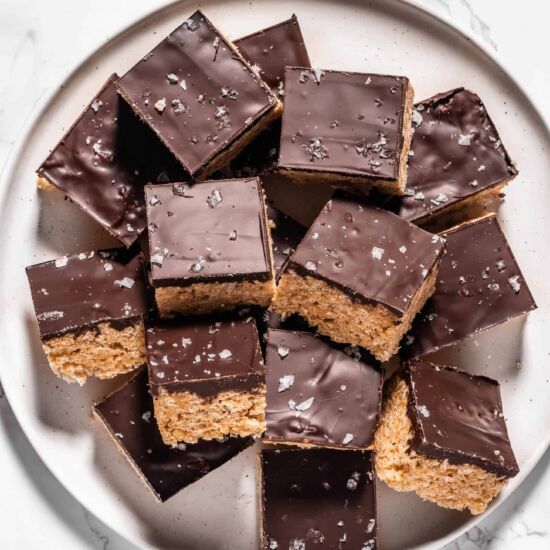 Peanut Butter Rice Krispie Treats - Recipe photo by The Endless Meal