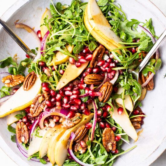 Pear and Arugula Salad - Recipe photo by SunkissedKitch
