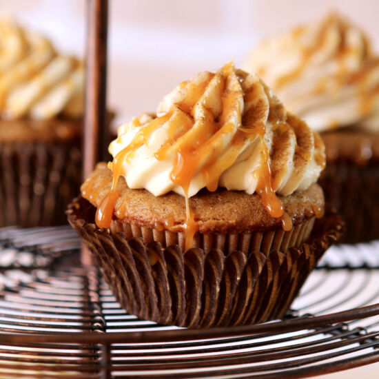 Pumpkin Spice Latte Cupcake - Recipe photo by creativeculinary