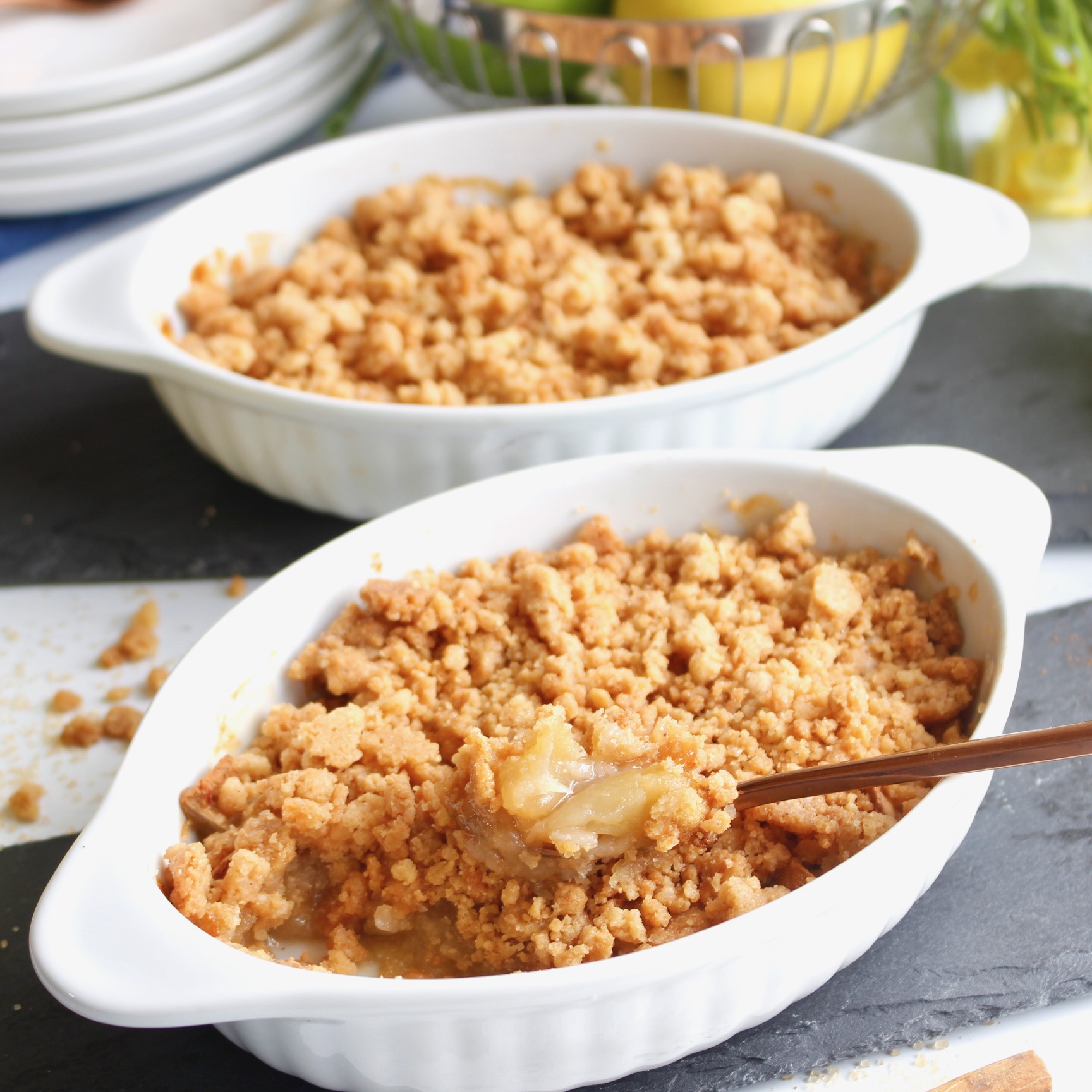 Delicious Apple Crumble - Recipe photo by Rachida