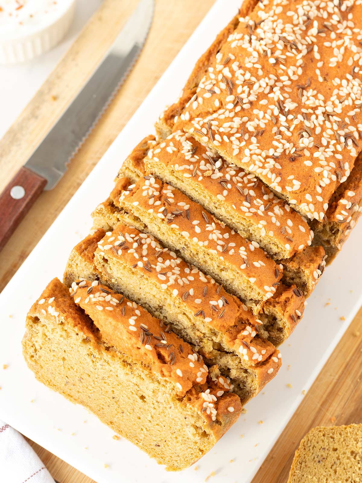 Red Lentil Bread (Gluten-Free) - Recipe photo by Marinela