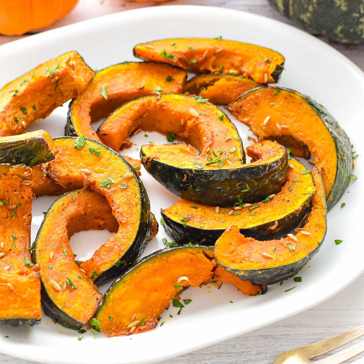 Roasted Kabocha Squash - Recipe photo by goodnomshoney