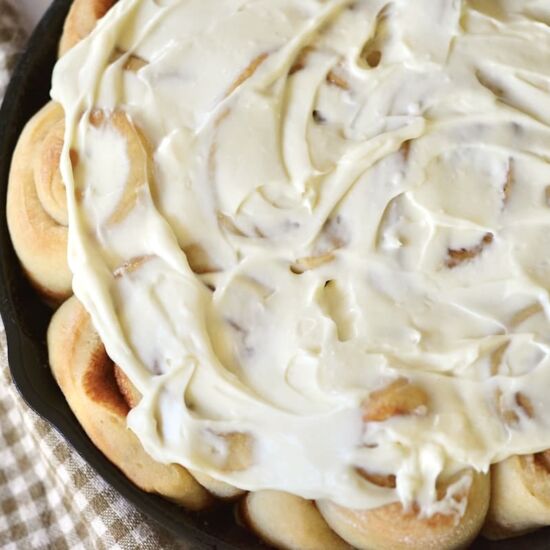 Sourdough Cinnamon Rolls - Recipe photo by ourgabledhome