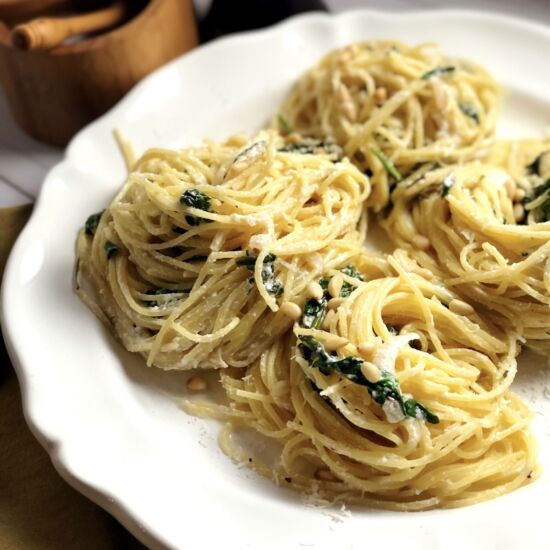 Garlic And Olive Oil Pasta - Recipe photo by Keeping It Simple Blog