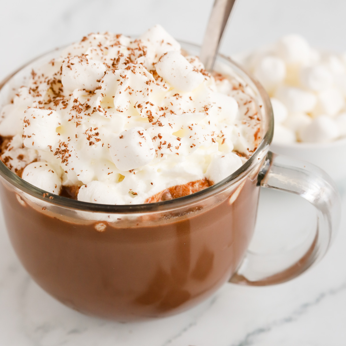Dark Chocolate Hot Chocolate - Recipe photo by thedarlingapron