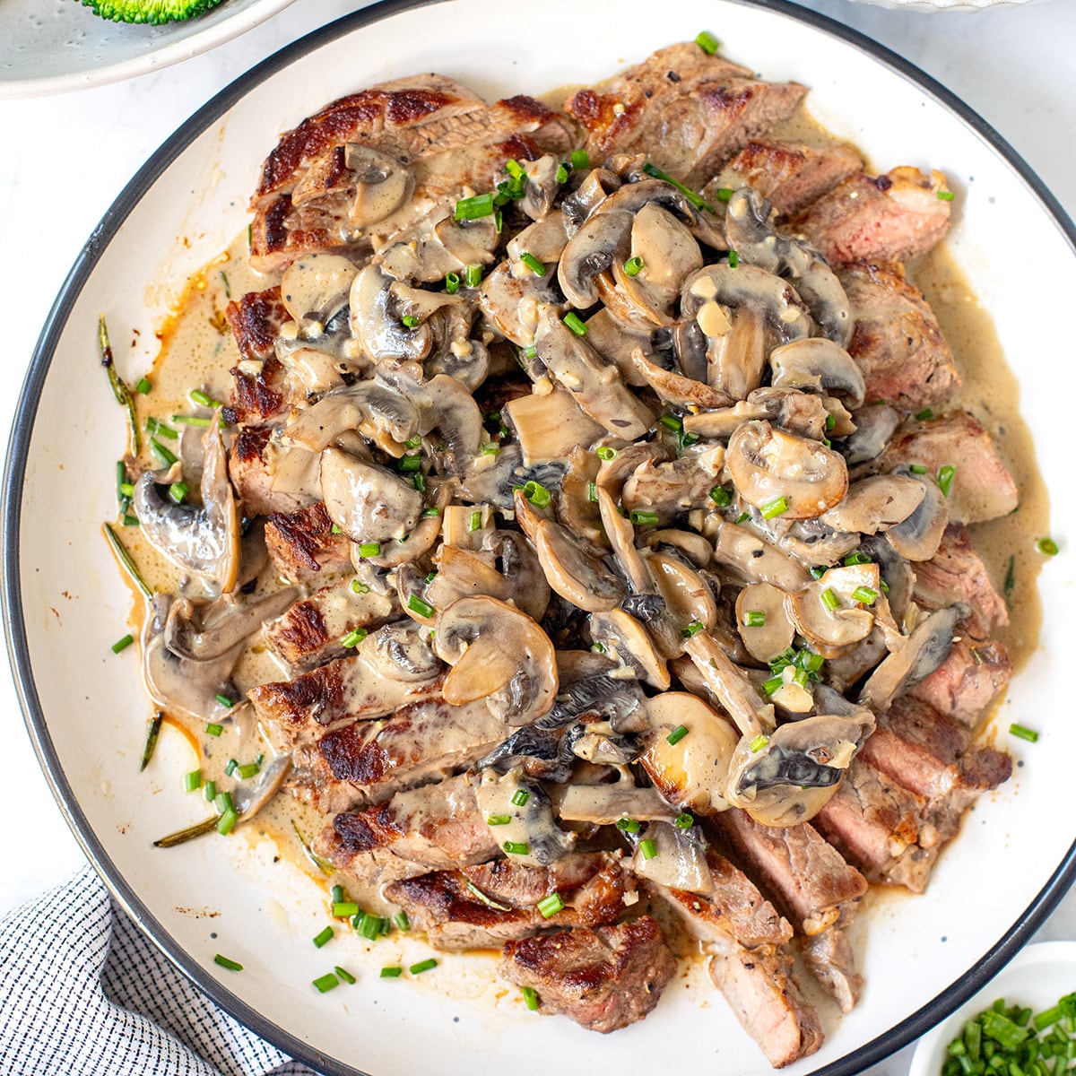 Steak And Mushroom Sauce - Recipe photo by IrenaMacri
