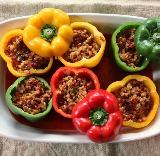 Stuffed Peppers - Recipe photo by southern food and fun