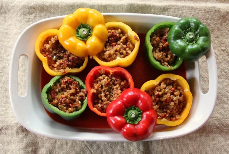 Stuffed Peppers - Recipe photo by southern food and fun