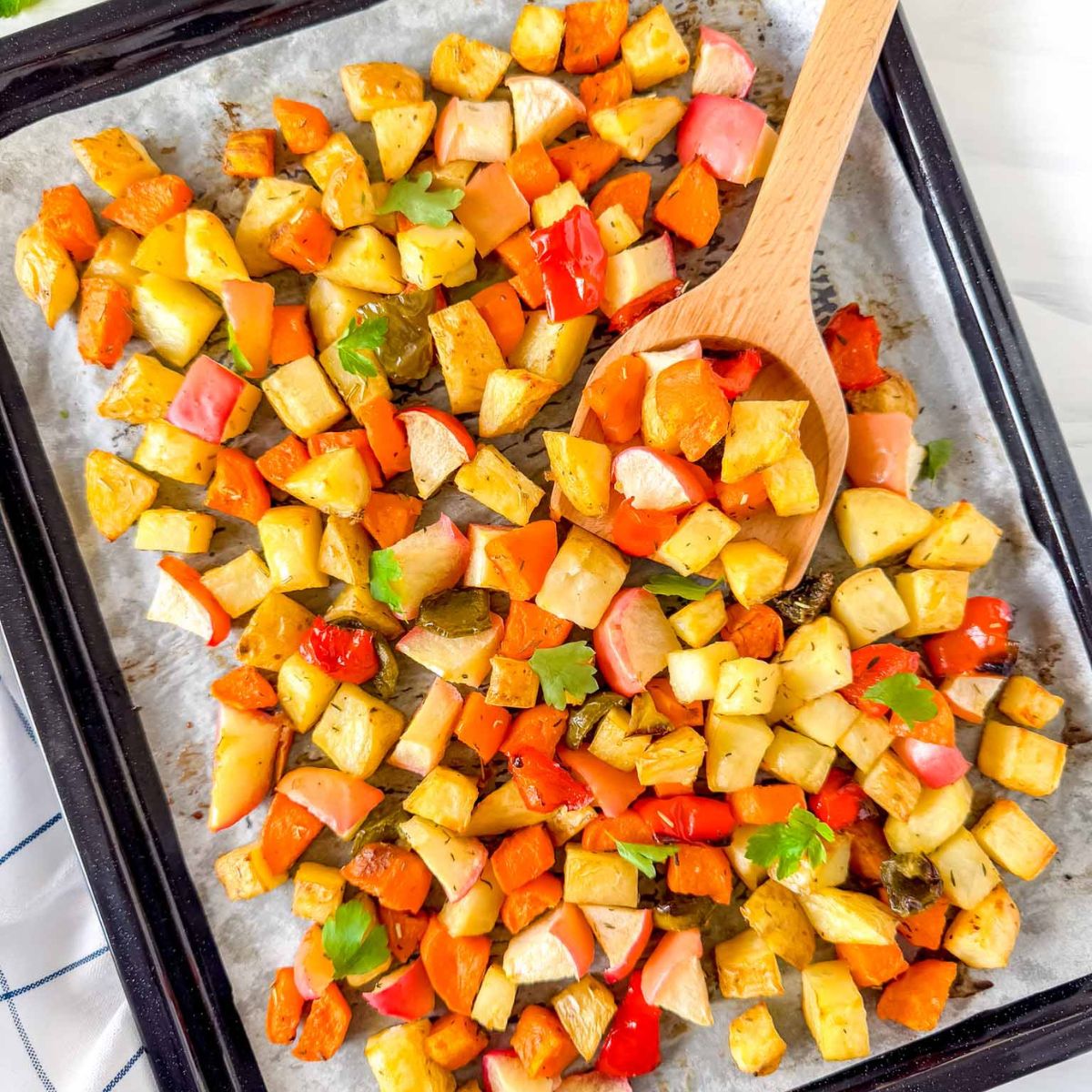 Sweet Potato and Potato Hash - Recipe photo by Low Histamine Kitchen