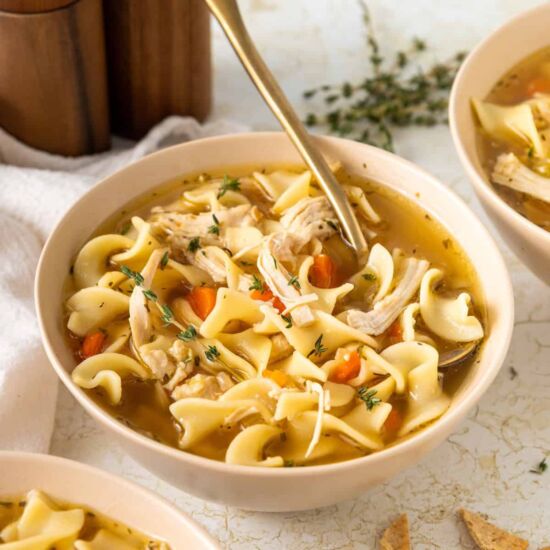 Turkey Noodle Soup - Recipe photo by livingchirpy