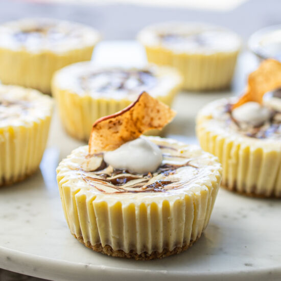 Cottage Cheese Mini Cheesecakes - Recipe photo by a zest for life